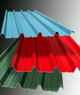 Color Coated Steel Sheet Corrugated Roof Tile 