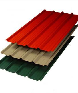 Design Color Coated Galvanized Roofing Sheet As Ral 3002 